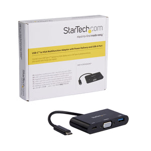 StarTech.com CDP2VGAUACP station d'accueil Avec fil USB 3.2 Gen 1 (3.1 Gen 1) Type-C Noir - Image 5