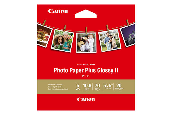Canon Plus Glossy II PP-301 Blanc Hautement brillant