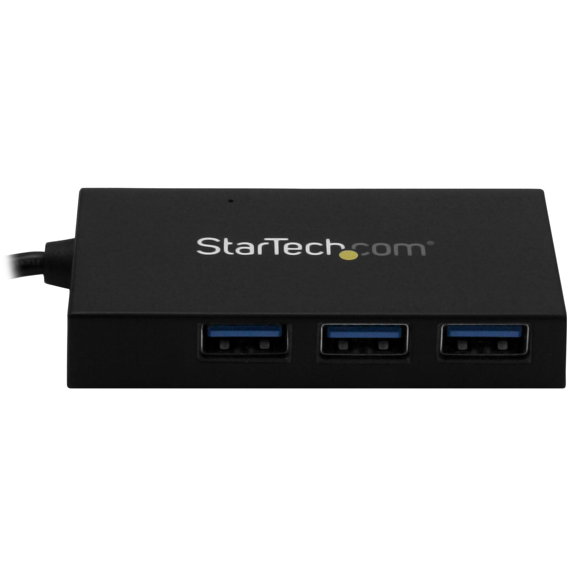StarTech.com HB30A3A1CSFS hub & concentrateur USB 3.2 Gen 1 (3.1 Gen 1) Type-A 5000 Mbit/s Noir - Image 3