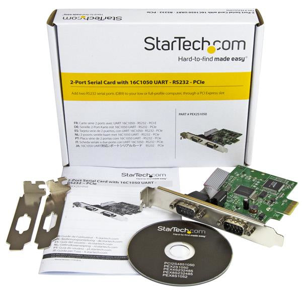 StarTech.com PEX2S1050 carte et adaptateur d'interfaces Interne - Image 5