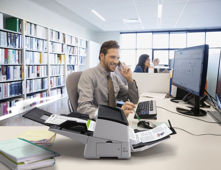 Fujitsu FI-7600 Scanner ADF 600 x 600 DPI A3 Noir, Blanc - Image 5