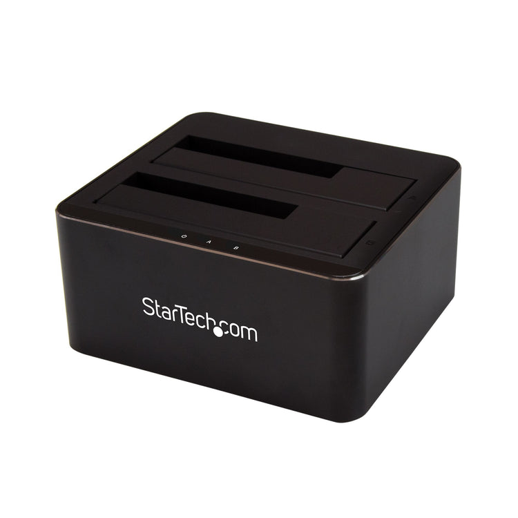 StarTech.com SDOCK2U33V Station d'accueil de disques de stockage USB 3.2 Gen 1 (3.1 Gen 1) Type-B Noir - Image 1