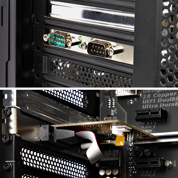 StarTech.com 21050-PC-SERIAL-LP carte et adaptateur d'interfaces Interne - Image 6