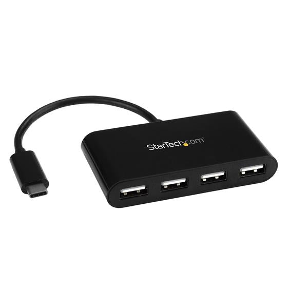 StarTech.com ST4200MINIC hub & concentrateur USB 2.0 Type-C 480 Mbit/s Noir - Image 1