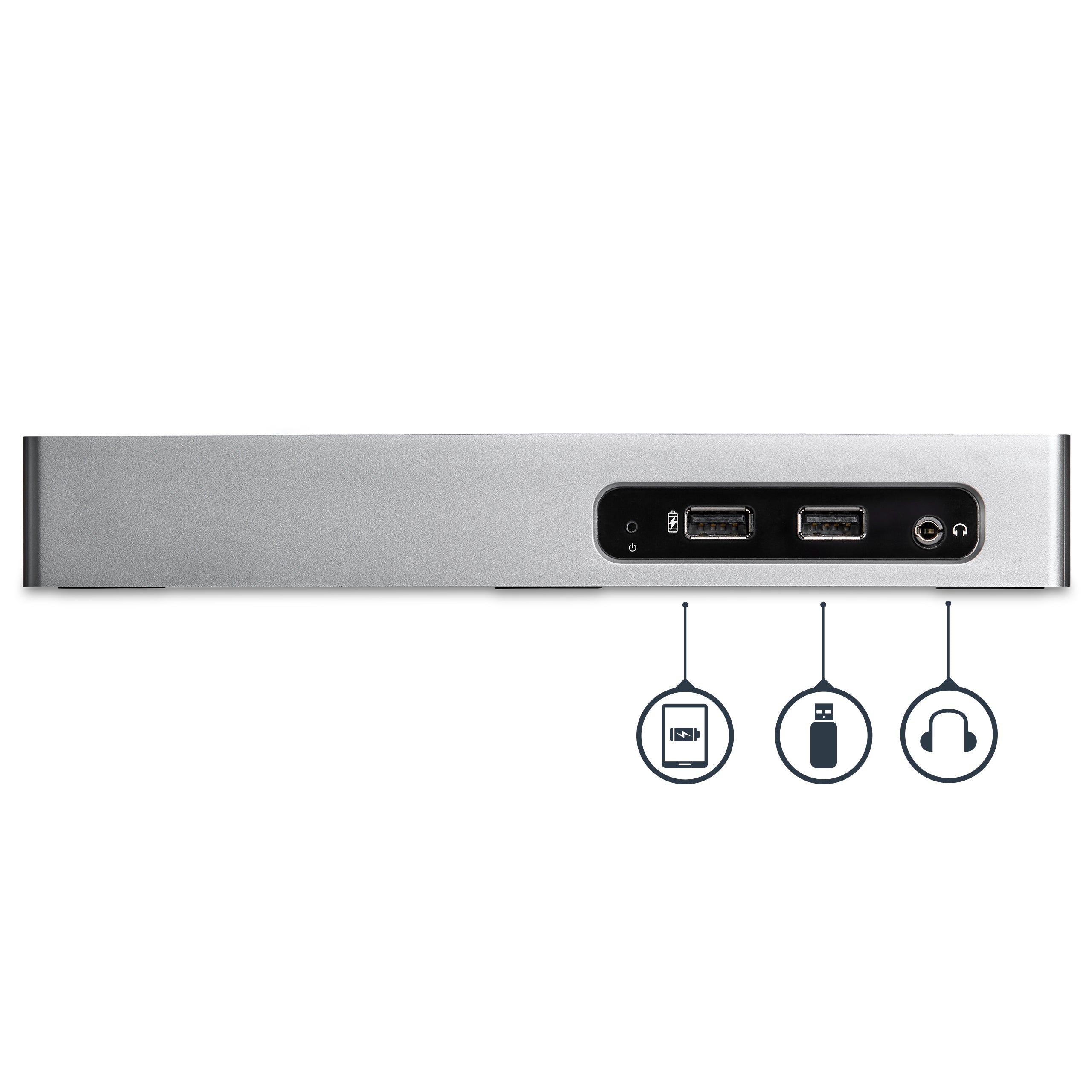 StarTech.com DK30ADD station d'accueil Avec fil USB 3.2 Gen 1 (3.1 Gen 1) Type-B Noir, Argent - Image 6