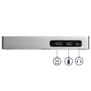 StarTech.com DK30ADD station d'accueil Avec fil USB 3.2 Gen 1 (3.1 Gen 1) Type-B Noir, Argent - Image 6