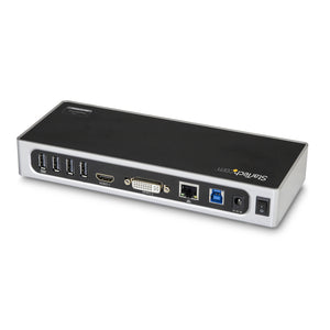 StarTech.com DK30ADD station d'accueil Avec fil USB 3.2 Gen 1 (3.1 Gen 1) Type-B Noir, Argent - Image 3