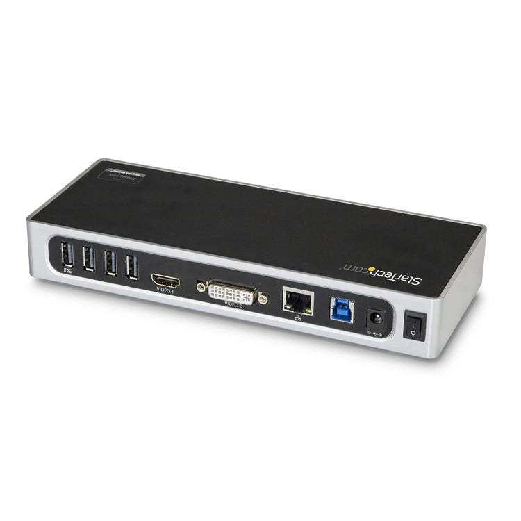 StarTech.com DK30ADD station d'accueil Avec fil USB 3.2 Gen 1 (3.1 Gen 1) Type-B Noir, Argent - Image 3