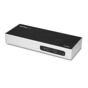 StarTech.com DK30ADD station d'accueil Avec fil USB 3.2 Gen 1 (3.1 Gen 1) Type-B Noir, Argent - Image 1