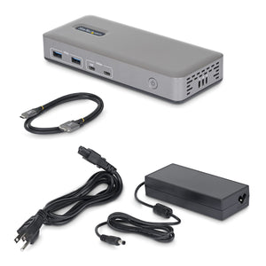 StarTech.com 201N-USBC-DOCK station d'accueil Avec fil USB 3.2 Gen 2 (3.1 Gen 2) Type-C Gris - Image 2