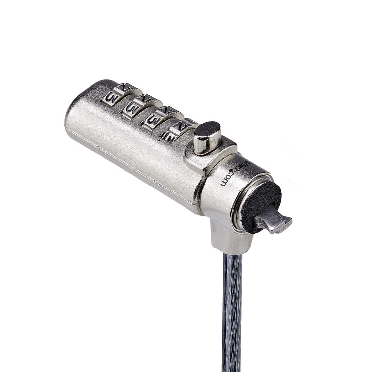 StarTech.com SNBLC4D-LAPTOP-LOCK câble antivol Noir, Argent 2 m - Image 2