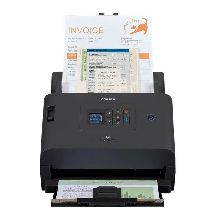 Canon imageFORMULA DR-S250N Alimentation feuille à feuille de scanner 600 x 600 DPI A4 Noir