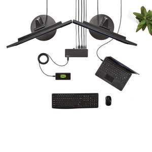 StarTech.com MST30C2HHPD station d'accueil Avec fil USB 3.2 Gen 1 (3.1 Gen 1) Type-C Noir, Argent - Image 4