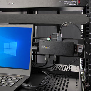 StarTech.com HB31C5A2CME hub & concentrateur USB 3.2 Gen 2 (3.1 Gen 2) Type-C 10000 Mbit/s Noir - Image 9