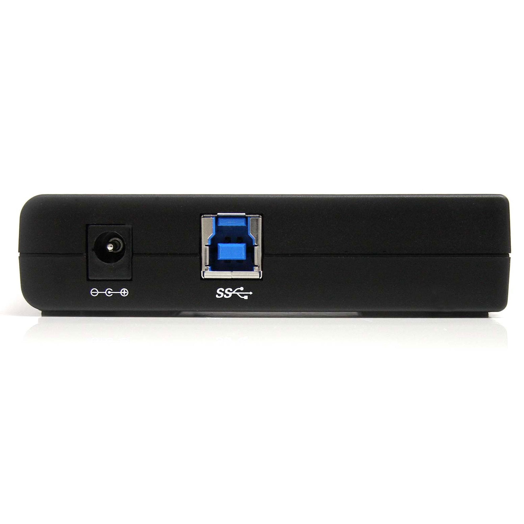 StarTech.com ST4300USB3 hub & concentrateur USB 3.2 Gen 1 (3.1 Gen 1) Type-B 5000 Mbit/s Noir - Image 3