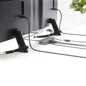 StarTech.com TB3DK2DHV station d'accueil Avec fil Thunderbolt 3 Gris - Image 6