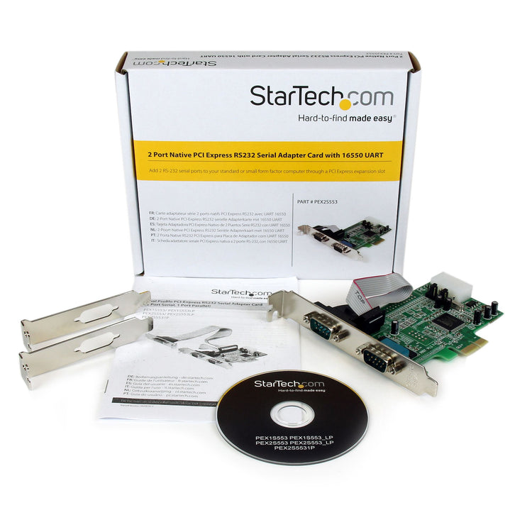 StarTech.com PEX2S553 carte et adaptateur d'interfaces Interne - Image 5