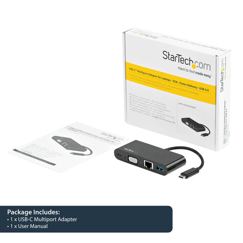 StarTech.com DKT30CVAGPD station d'accueil Avec fil USB 3.2 Gen 1 (3.1 Gen 1) Type-C Noir - Image 10