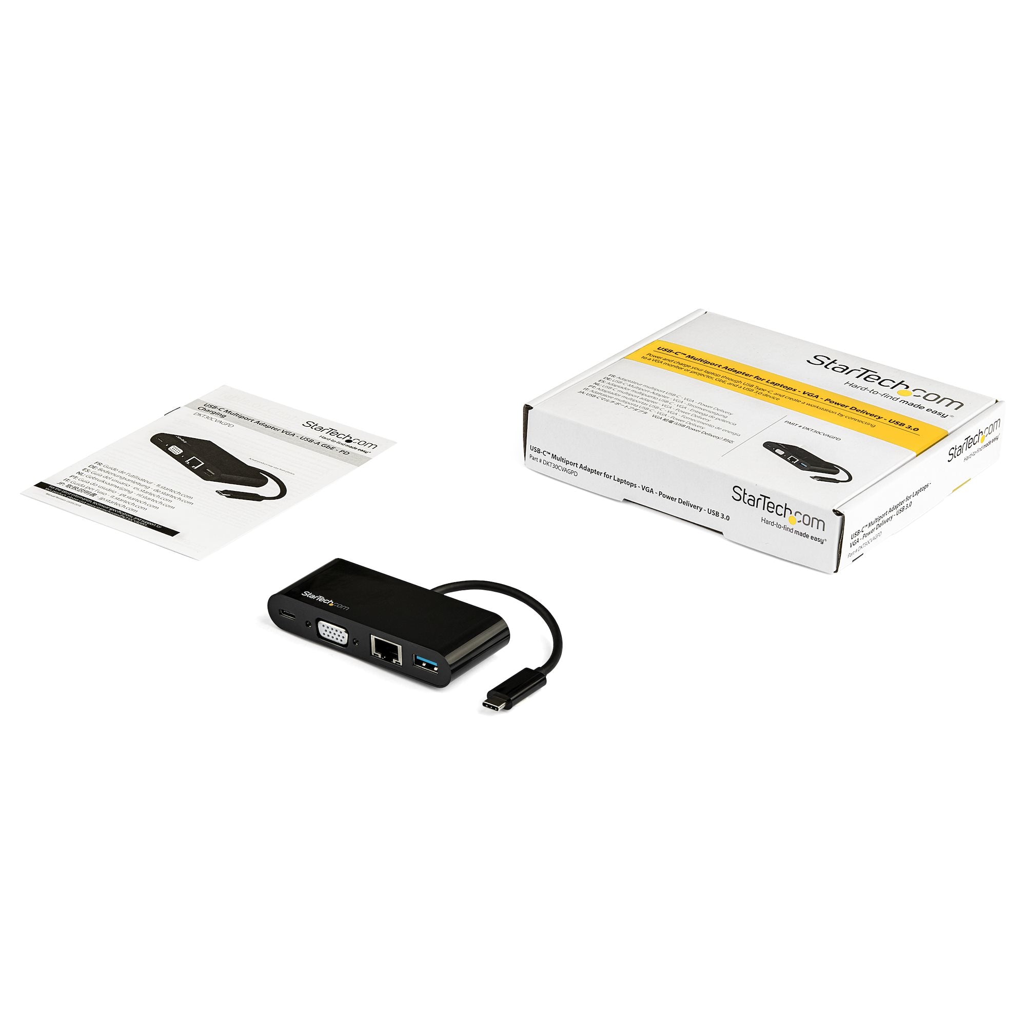 StarTech.com DKT30CVAGPD station d'accueil Avec fil USB 3.2 Gen 1 (3.1 Gen 1) Type-C Noir - Image 5