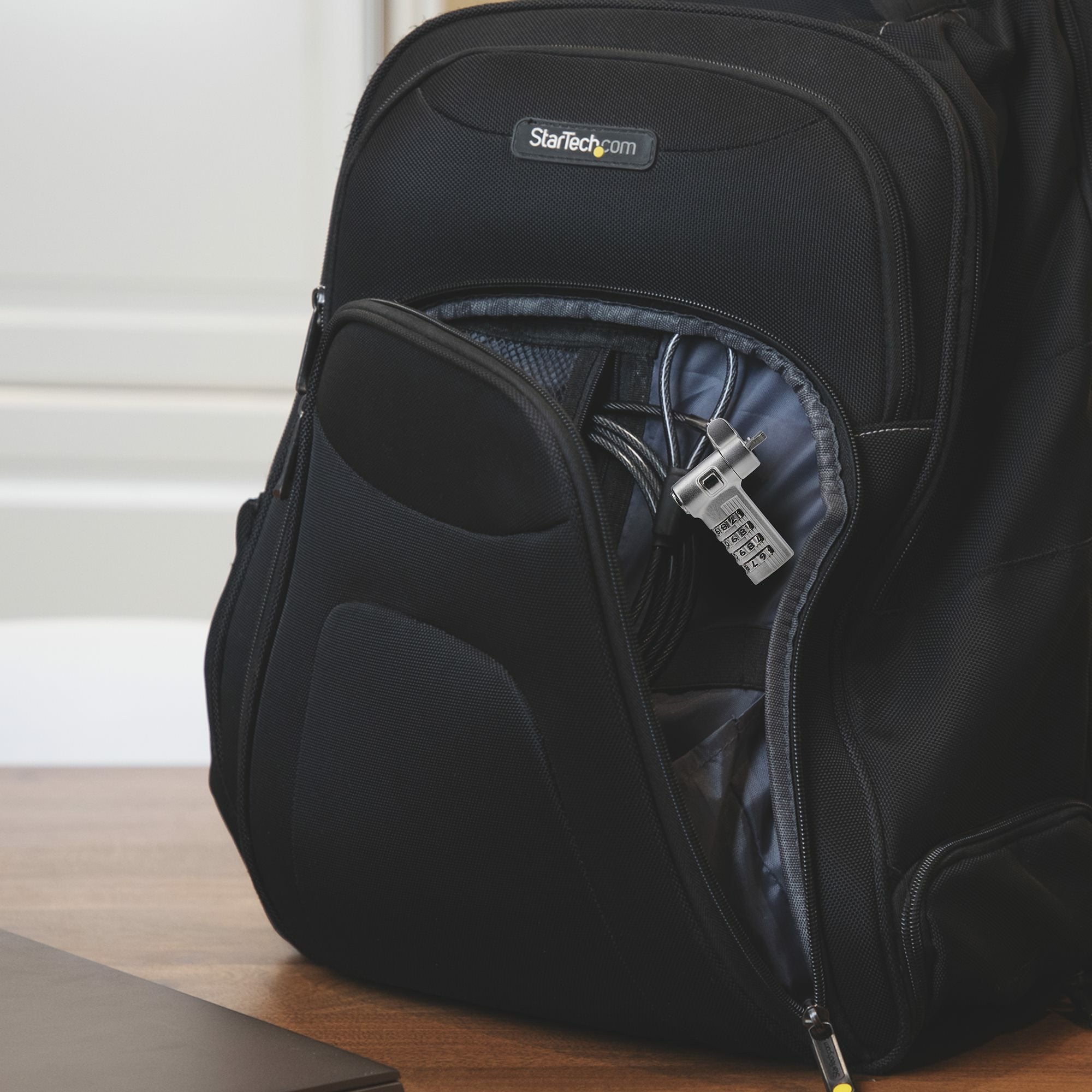 StarTech.com UNIVCS25-LAPTOP-LOCK câble antivol Noir, Argent - Image 9