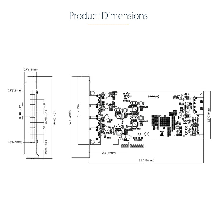 StarTech.com P5Q4A-USB-CARD carte et adaptateur d'interfaces Interne USB 3.2 Gen 1 (3.1 Gen 1) - Image 15