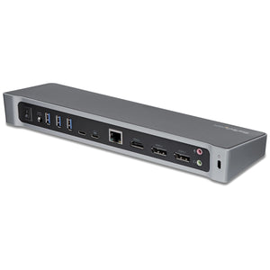 StarTech.com DK30CH2DEP station d'accueil Avec fil USB 3.2 Gen 1 (3.1 Gen 1) Type-C Noir, Argent - Image 2