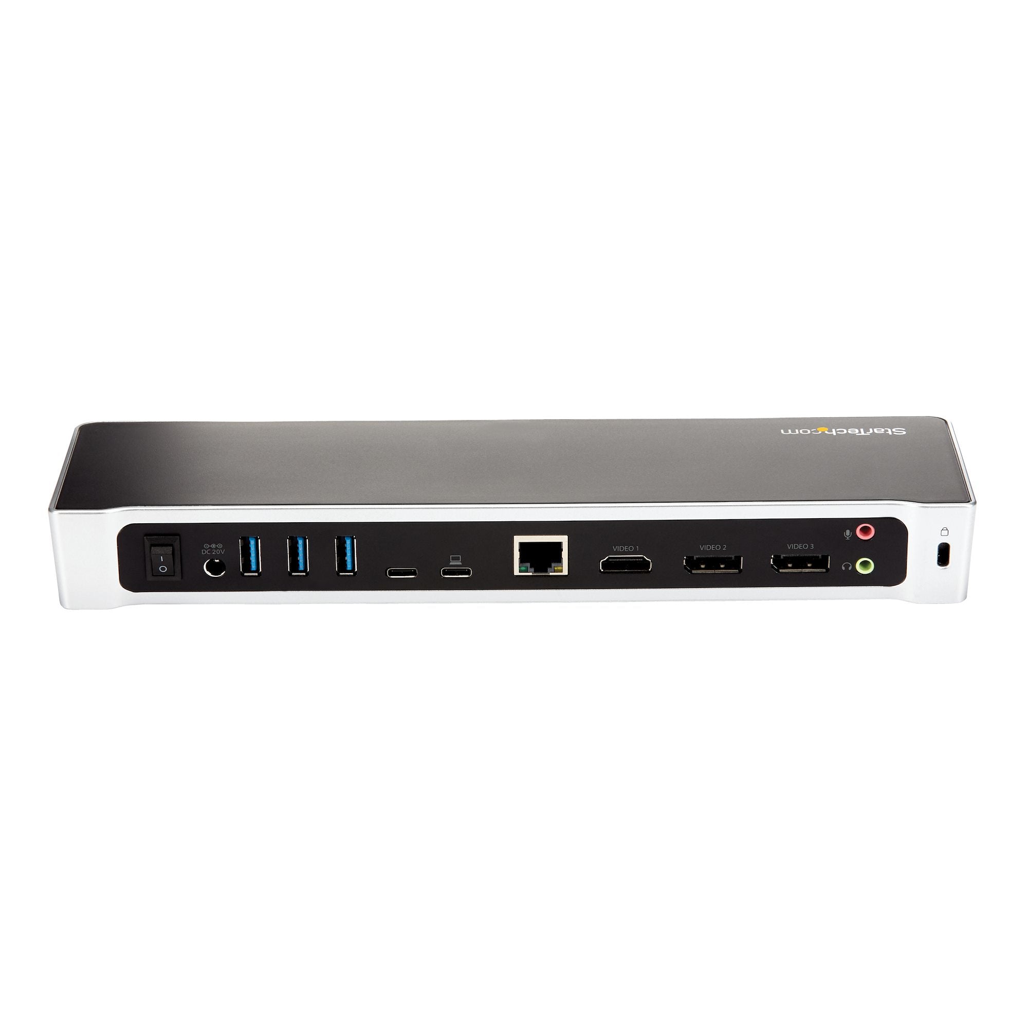 StarTech.com DK30CH2DEP station d'accueil Avec fil USB 3.2 Gen 1 (3.1 Gen 1) Type-C Noir, Argent - Image 3