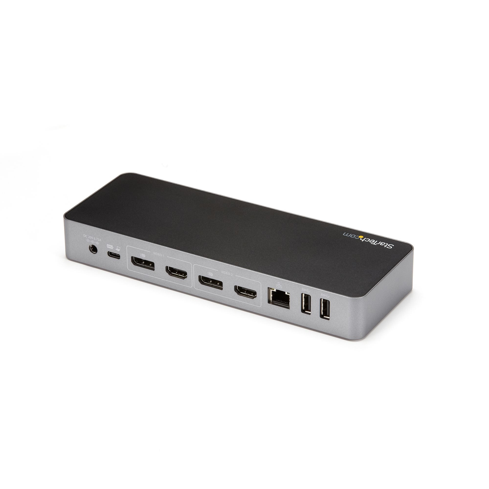StarTech.com DK30C2DPPD station d'accueil Avec fil USB 3.2 Gen 1 (3.1 Gen 1) Type-C Noir, Gris - Image 2