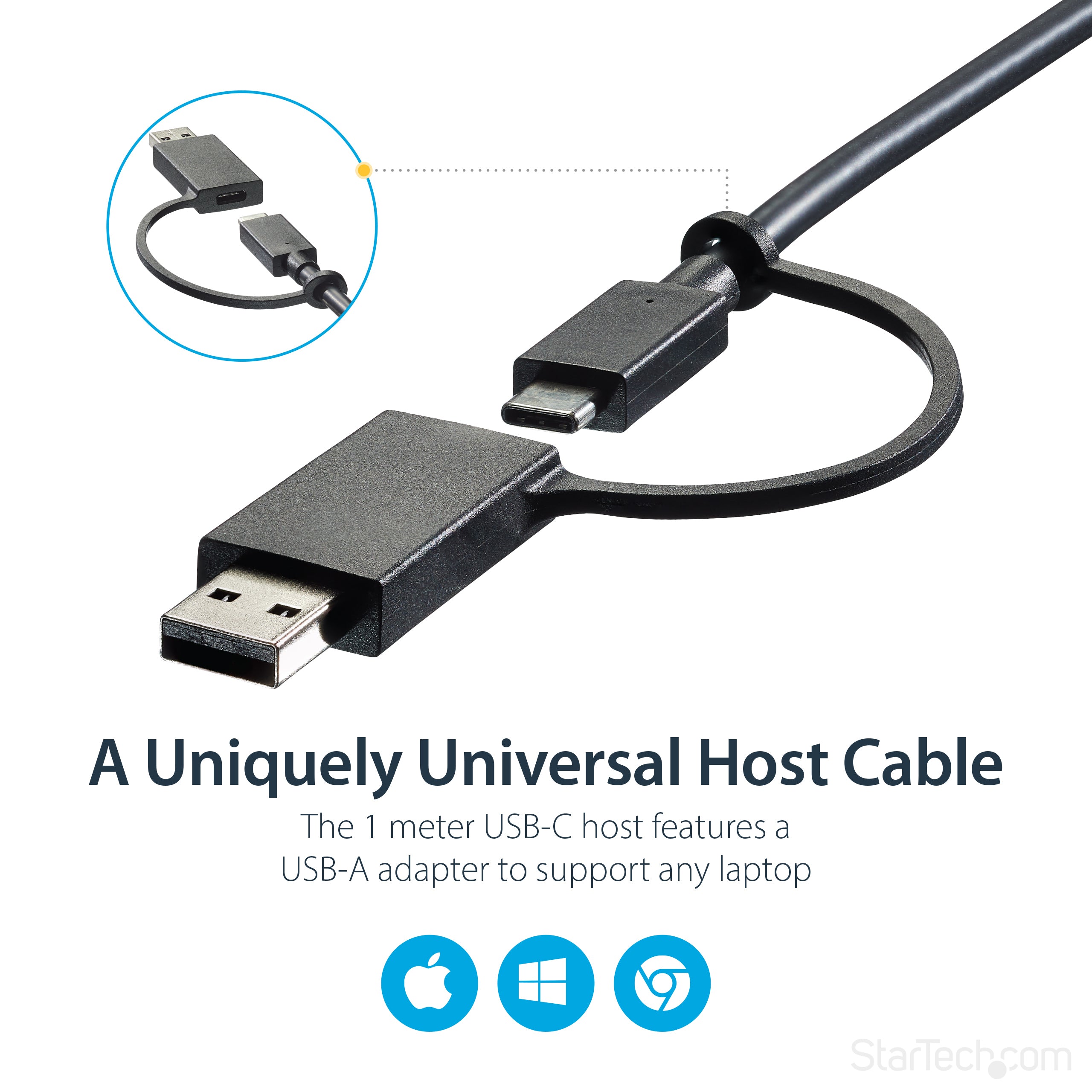 StarTech.com DK30C2DPPD station d'accueil Avec fil USB 3.2 Gen 1 (3.1 Gen 1) Type-C Noir, Gris - Image 12