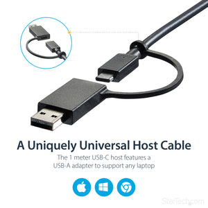 StarTech.com DK30C2DPPD station d'accueil Avec fil USB 3.2 Gen 1 (3.1 Gen 1) Type-C Noir, Gris - Image 12