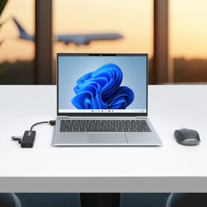 StarTech.com H5A4A-USB-HUB hub & concentrateur USB 3.2 Gen 1 (3.1 Gen 1) Type-A 5000 Mbit/s Noir - Image 7