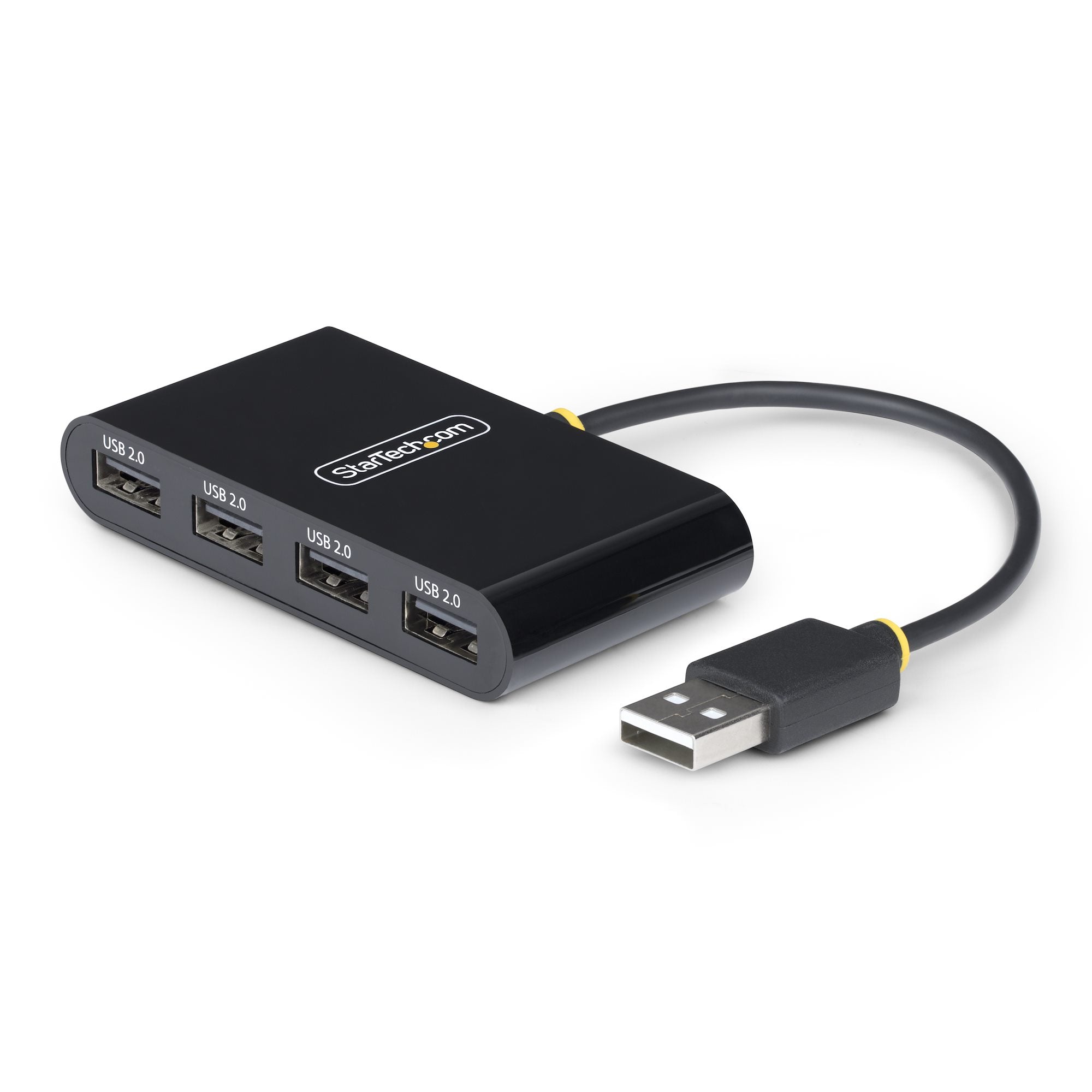 StarTech.com ST4200MINI2-USB-HUB hub & concentrateur 480 Mbit/s Noir - Image 1