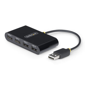 StarTech.com ST4200MINI2-USB-HUB hub & concentrateur 480 Mbit/s Noir - Image 1