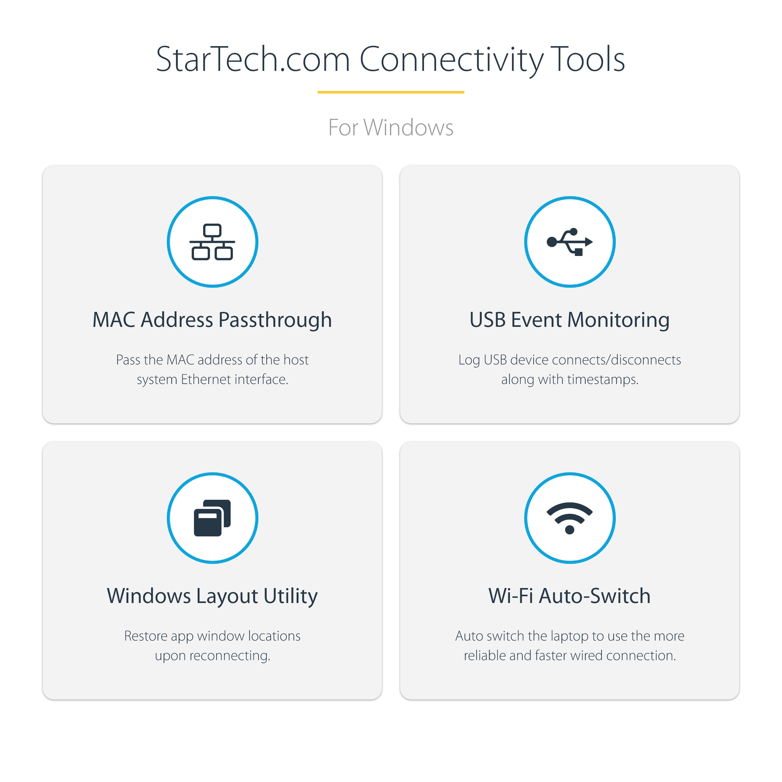 StarTech.com TB3CDK2DH station d'accueil Avec fil Thunderbolt 3 Noir, Argent - Image 12