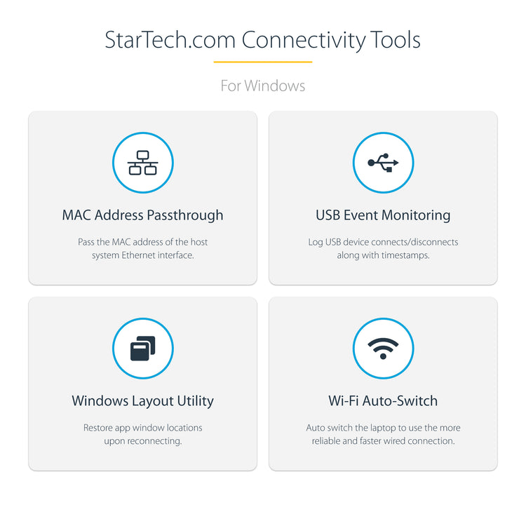 StarTech.com TB3CDK2DH station d'accueil Avec fil Thunderbolt 3 Noir, Argent - Image 12