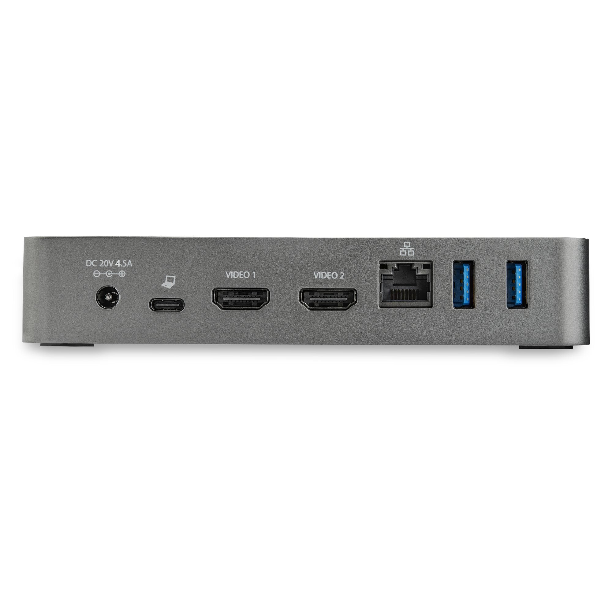 StarTech.com DK30CHHPD station d'accueil Avec fil USB 3.2 Gen 1 (3.1 Gen 1) Type-C Noir, Argent - Image 3