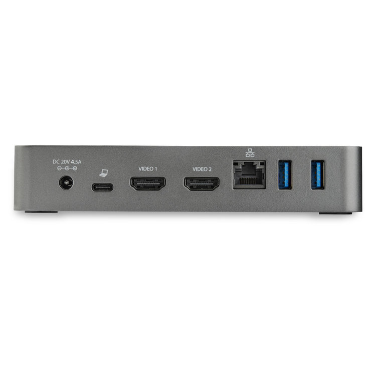 StarTech.com DK30CHHPD station d'accueil Avec fil USB 3.2 Gen 1 (3.1 Gen 1) Type-C Noir, Argent - Image 3