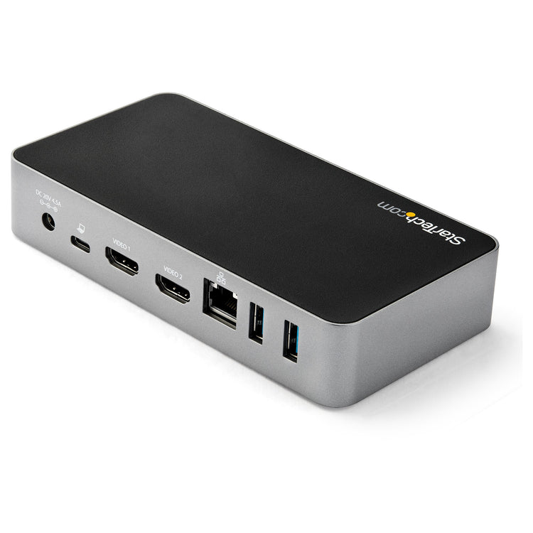 StarTech.com DK30CHHPD station d'accueil Avec fil USB 3.2 Gen 1 (3.1 Gen 1) Type-C Noir, Argent - Image 2