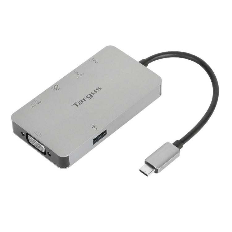 Targus DOCK419USZ station d'accueil Avec fil USB 3.2 Gen 1 (3.1 Gen 1) Type-C Gris - Image 1