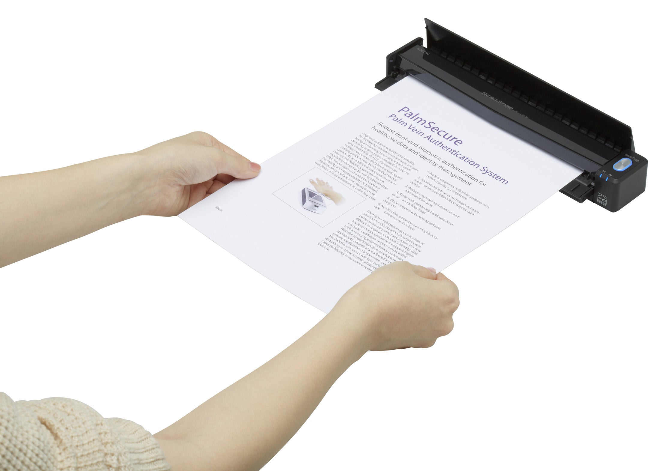 Ricoh ScanSnap iX100 Numériseur à alimentation papier + chargeur de document 600 x 600 DPI A4 Noir - Image 10