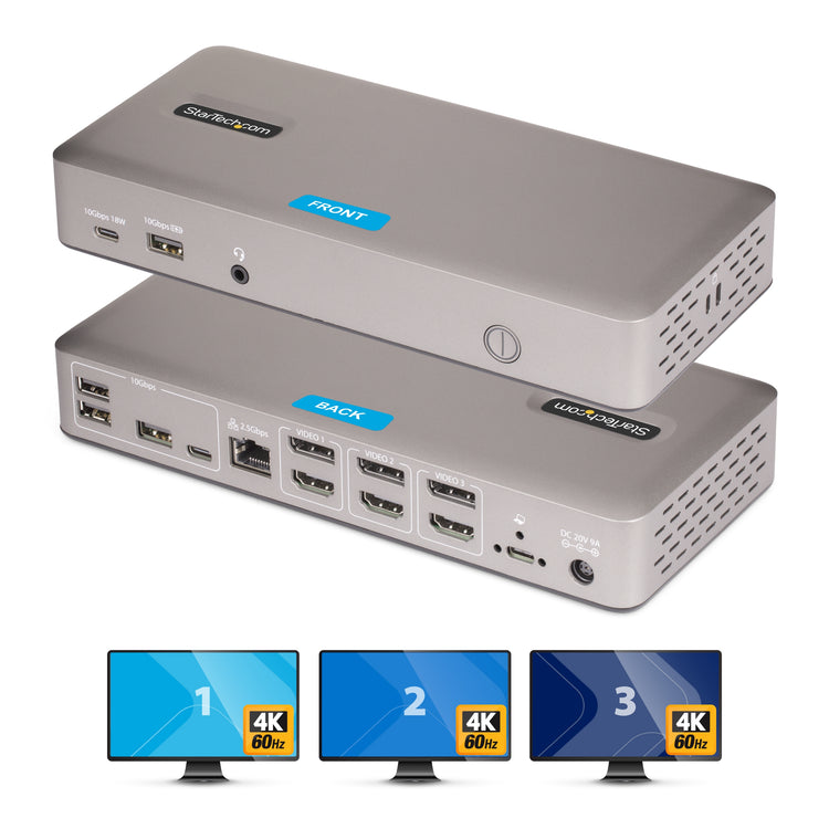 StarTech.com TRIPLE-MONITOR USB4 DOCK - - Image 2