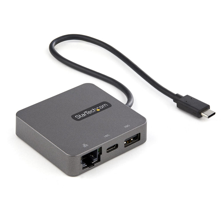 StarTech.com DKT31CHVL station d'accueil Avec fil USB 3.2 Gen 2 (3.1 Gen 2) Type-C Noir, Argent - Image 1