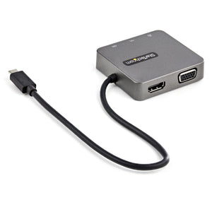 StarTech.com DKT31CHVL station d'accueil Avec fil USB 3.2 Gen 2 (3.1 Gen 2) Type-C Noir, Argent - Image 2