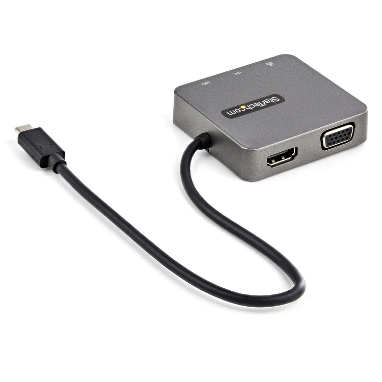 StarTech.com DKT31CHVL station d'accueil Avec fil USB 3.2 Gen 2 (3.1 Gen 2) Type-C Noir, Argent - Image 2