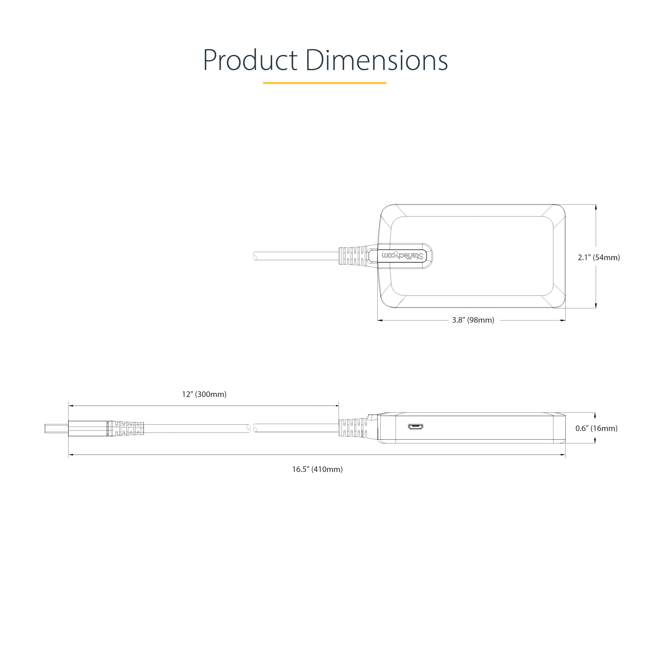StarTech.com 5G3AGBB-USB-A-HUB station d'accueil Avec fil USB 3.2 Gen 1 (3.1 Gen 1) Type-A Gris - Image 9