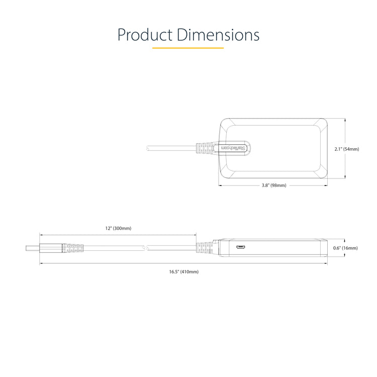 StarTech.com 5G3AGBB-USB-A-HUB station d'accueil Avec fil USB 3.2 Gen 1 (3.1 Gen 1) Type-A Gris - Image 9