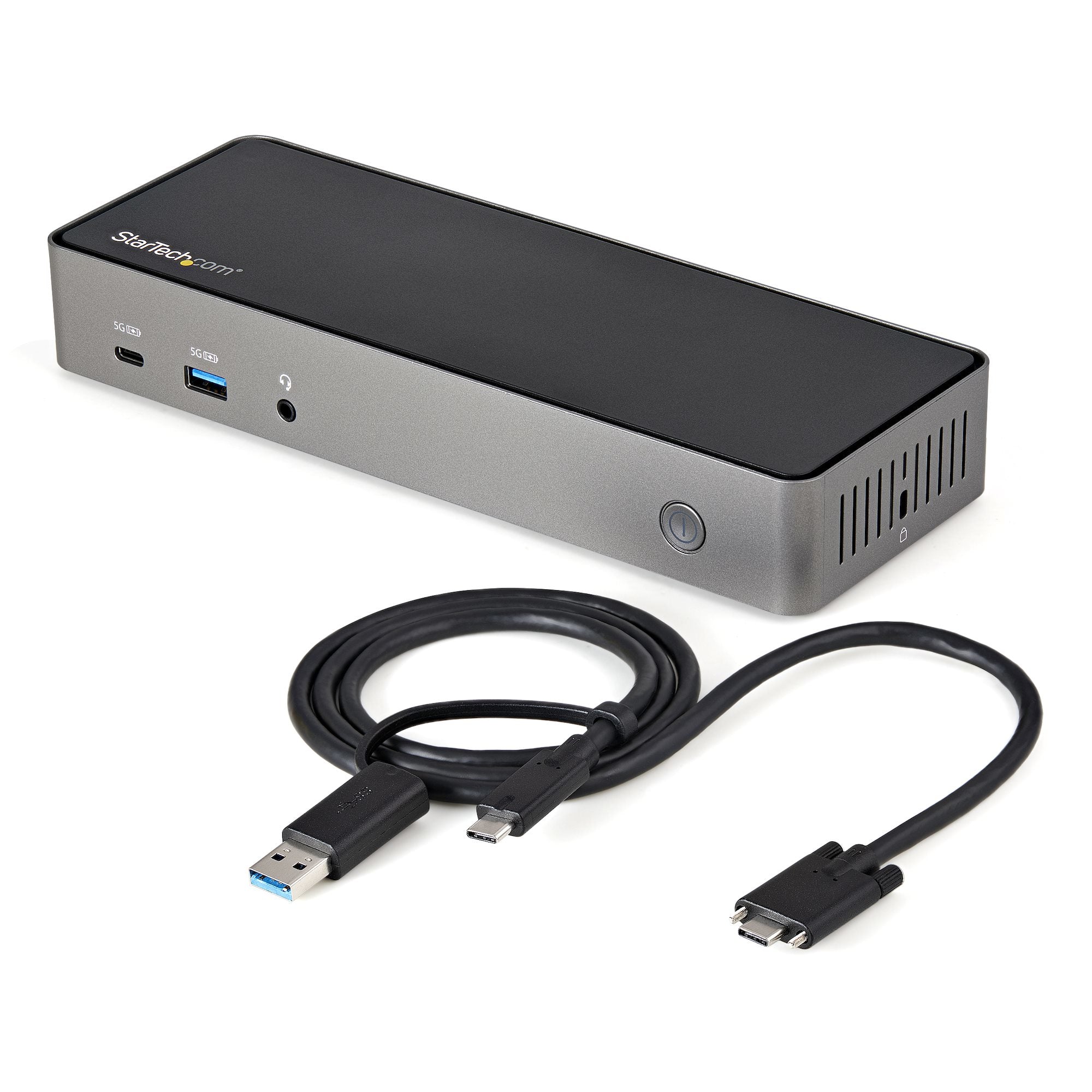 StarTech.com DK31C3HDPD station d'accueil Avec fil USB 3.2 Gen 2 (3.1 Gen 2) Type-C Noir, Gris - Image 1