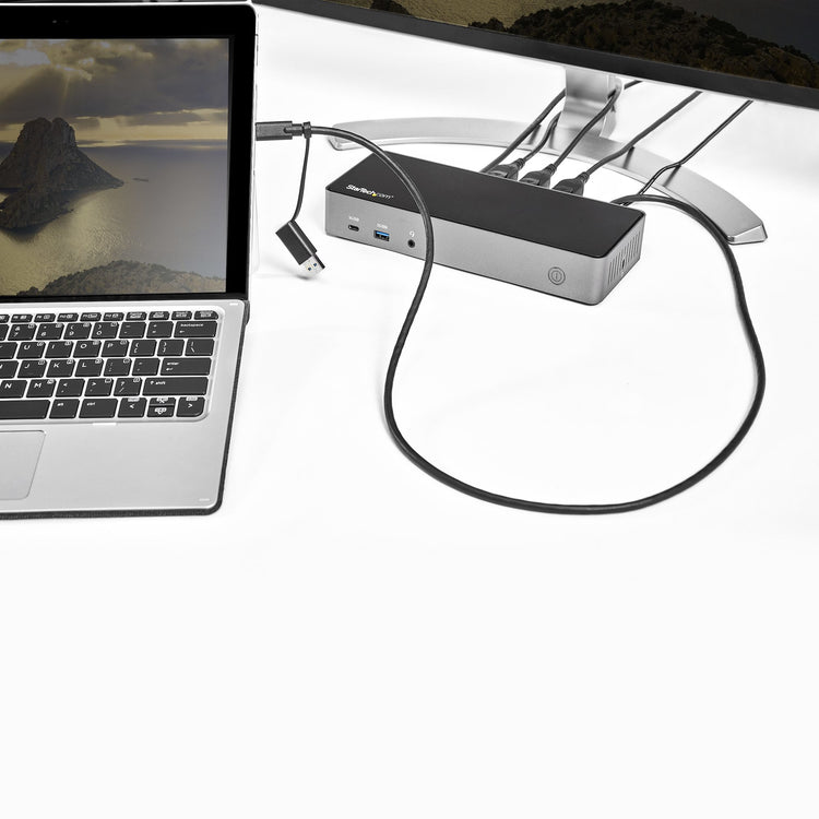 StarTech.com DK31C3HDPD station d'accueil Avec fil USB 3.2 Gen 2 (3.1 Gen 2) Type-C Noir, Gris - Image 12