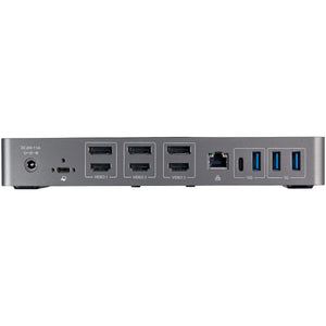 StarTech.com DK31C3HDPD station d'accueil Avec fil USB 3.2 Gen 2 (3.1 Gen 2) Type-C Noir, Gris - Image 8