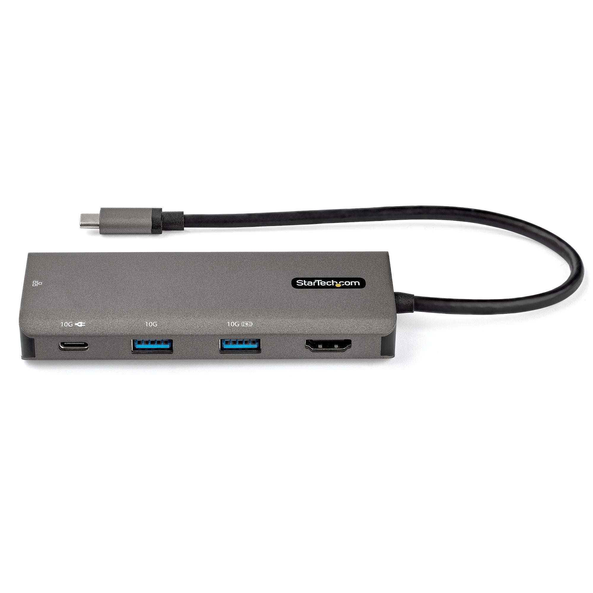 StarTech.com DKT31CHPDL station d'accueil Avec fil USB 3.2 Gen 2 (3.1 Gen 2) Type-C Noir, Gris - Image 2